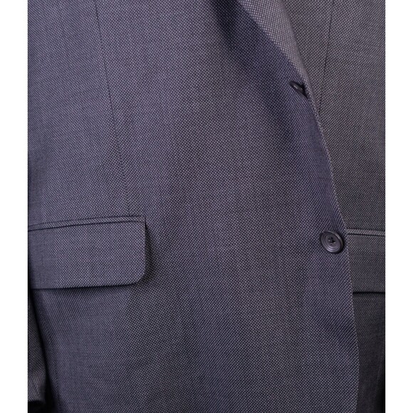 Savile Row Gray LORO PIANA blazer 100% WOOL jacket sport suit coat 48 L - Picture 3 of 16